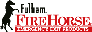 Fulham® FireHorse® Emergency Exit Products Logo Vector
