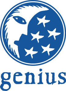 Genius Advertising Logo Vector
