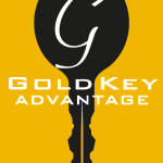 Gold Key Advantage Logo Vector