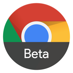 Google Chrome Beta Logo Vector