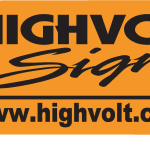 HighVolt Signs Logo Vector