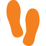 IMPRONTE PIEDI COVID Logo Vector