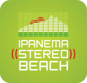 Ipanema Stereo Beach Logo Vector