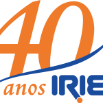 Iriel 40 anos Logo Vector