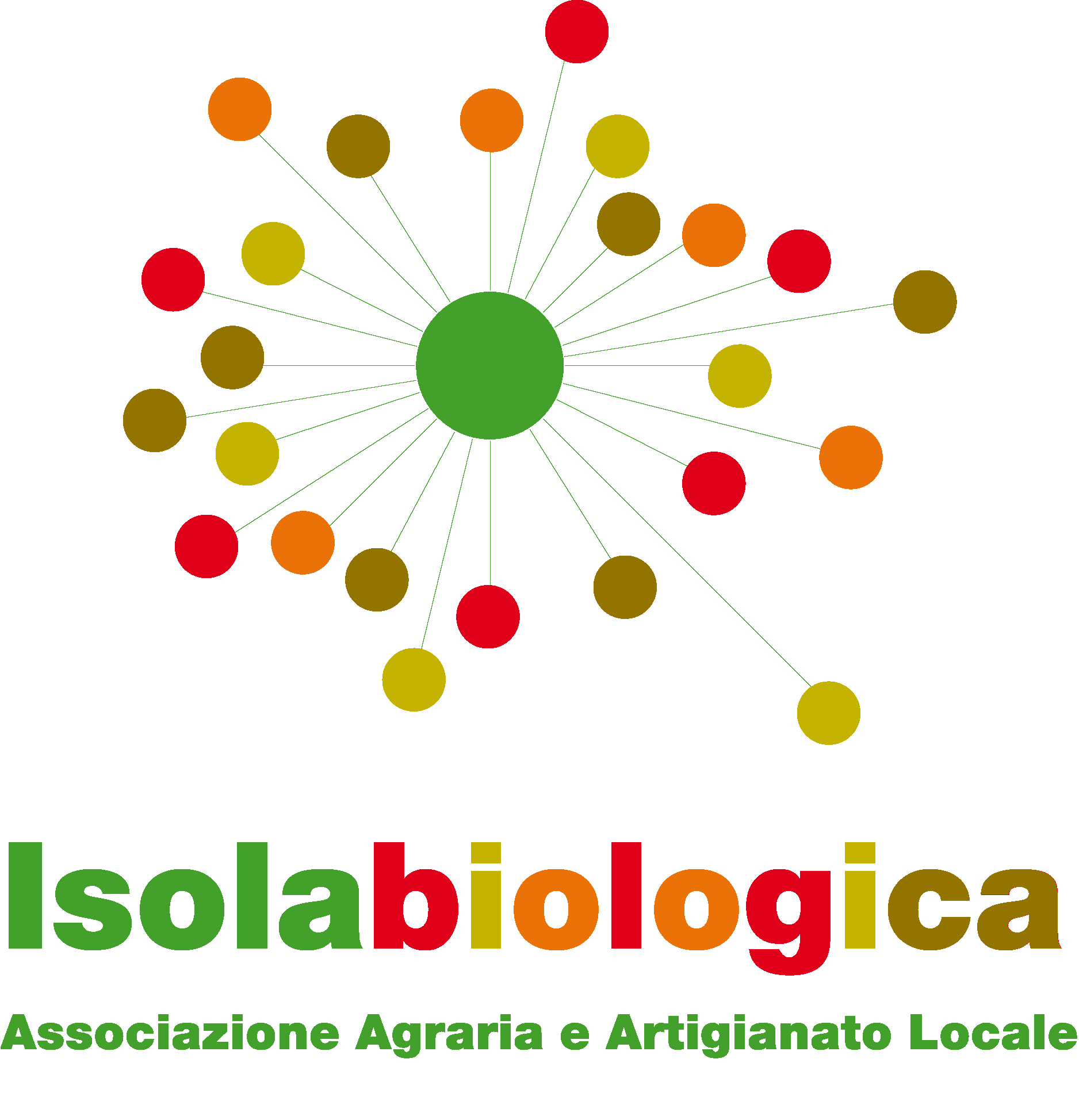 Isola Biologica Logo Vector
