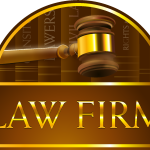 LAW FIRM CUSTOM Logo Vector