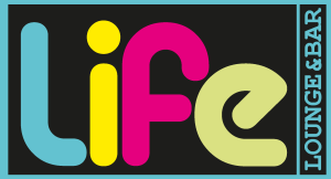 Life Lounge & Bar Logo Vector