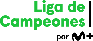 Liga de Campeones por Movistar Plus+ Logo Vector