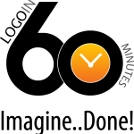 Logo in 60 Minutes Logo Vector