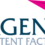 Magenta Content Factory Logo Vector