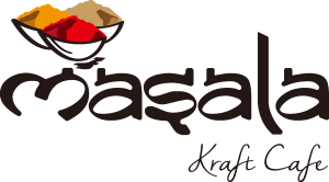 Masala Kraft Cafe Logo Vector