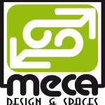 Meca Design & Spaces Logo Vector