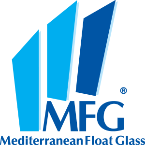Mediterranean Float Glass Logo Vector