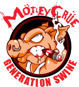 Motley Crue Generation Swine Logo Vector