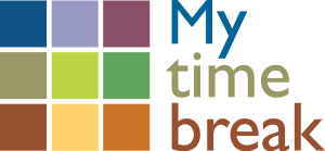 My Time Break Logo Vector