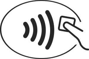 NFC   near field communication Logo Vector
