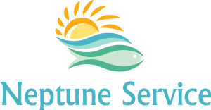 Neptune Service. Logo Vector