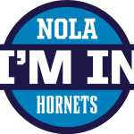 New Orleans Hornets simple Logo Vector