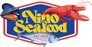 Nino Seafood Logo Vector