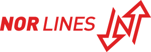 Nor Lines AS Logo Vector