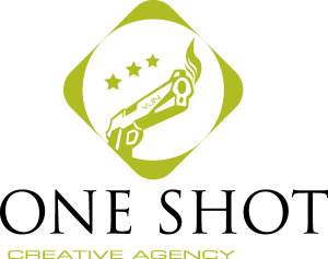 One Shot Creative Agency Logo Vector