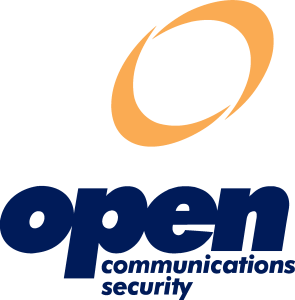 Open Communication Security Logo Vector