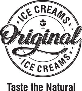 Original Ice Creams Logo Vector