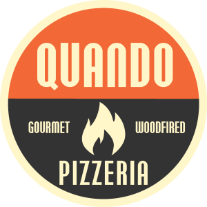 Quando Pizzeria Logo Vector