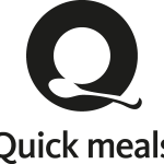 Quick meals Production of portioned Logo Vector