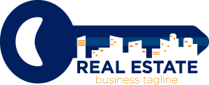 Real estate key form Logo Vector