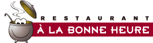 Restaurant A la bonne heure Logo Vector