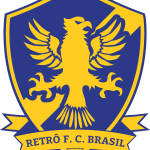 Retrô Futebol Clube Brasil Logo Vector