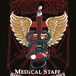 Rock Med 35th Anniversary Logo Vector