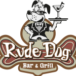 Rude Dog Bar & Grill Logo Vector