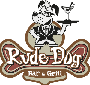 Rude Dog Bar & Grill Logo Vector