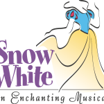 Snow White An Enchanting Musical Logo Vector