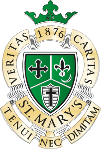 St. Mary’s High School simple Logo Vector