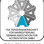 TGA TRAGERGEMEINSCHAFT FÜR AKKREDITIERUNG GERMAN ASSOCIATION FOR ACCREDITATION GMBH Logo Vector