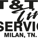 T&T Tire & Service Logo Vector