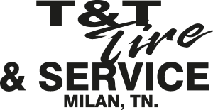 T&T Tire & Service Logo Vector