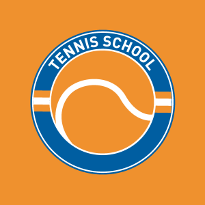 Tennis School Logo Vector