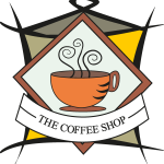 The Coffee Shop Logo Vector