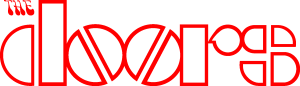 The Doors Wordmark Logo Vector