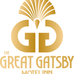 The Great Gatsby Motel Inn Logo Vector