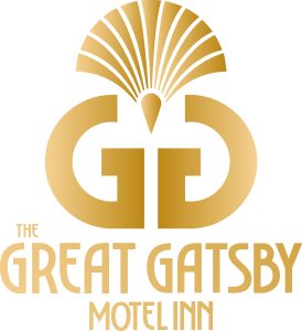 The Great Gatsby Motel Inn Logo Vector