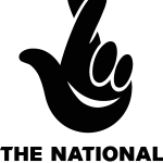 The National Lottery  black Logo Vector