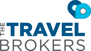 The Travel Brokers Logo Vector