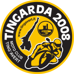 Tingarda Motoraduno Tingavert 2008 Logo Vector