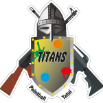 Titans Paintball Logo Vector