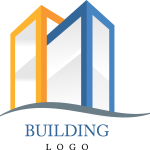 Two Building Construction Logo Vector